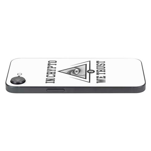 In Crypto We Trust iPhone 16e Skin